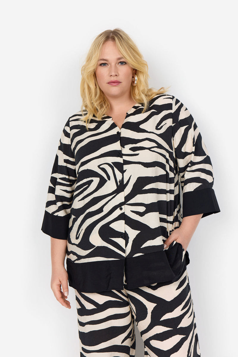 Wasabi Luana Blouse Black/White