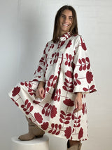 Gaspar Bombay dress offwhite