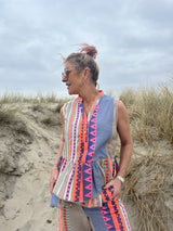 Gaspar Lido blouse multicolor