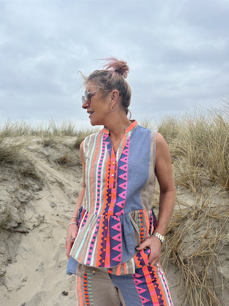 Gaspar Lido blouse multicolor