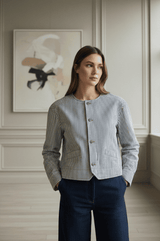 Ofelia Sika jacket blue stripe