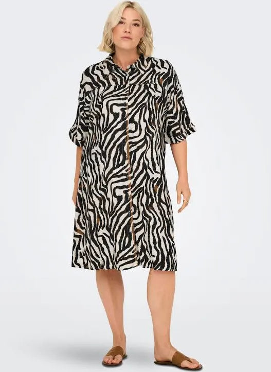 Only Carmakoma Berte life shirt dress