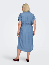 Only Carmakoma Pema Hannover denim dress medium blue