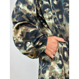 Gaspar Miami Camo dress green