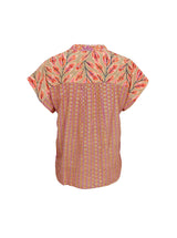 Black Colour Luna Andrea top pasifique orange mix