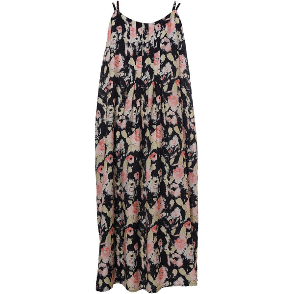 GOZZIP Karole strap dress black