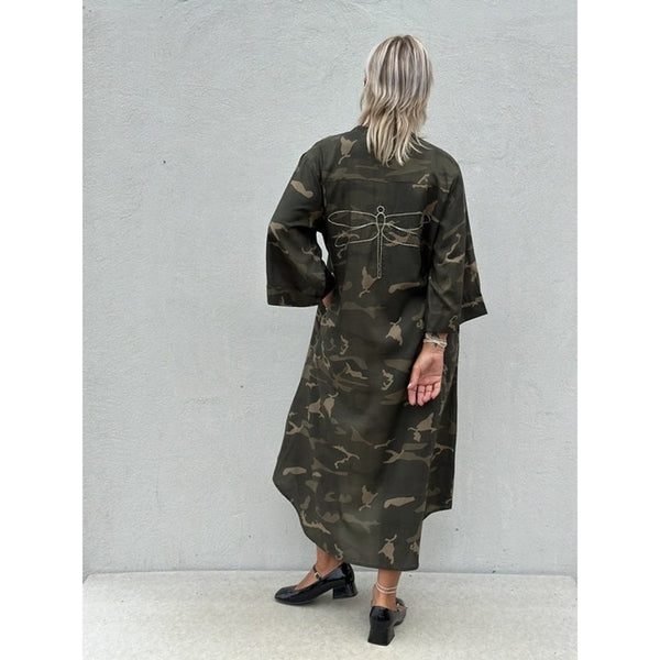 Gaspar Mumbai Camo dress