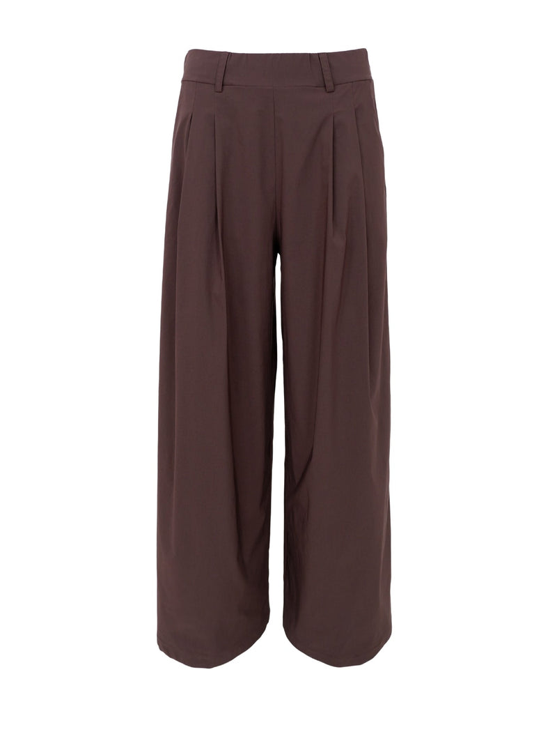 Black Colour  Davina wide leg pant coffee
