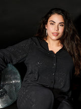 Only Carmakoma Josee Metta lifeshirt black