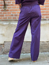 Gaspar Honolulu poplin pant purple