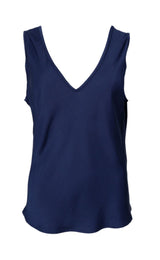 Black Colour Mabel top dark blue