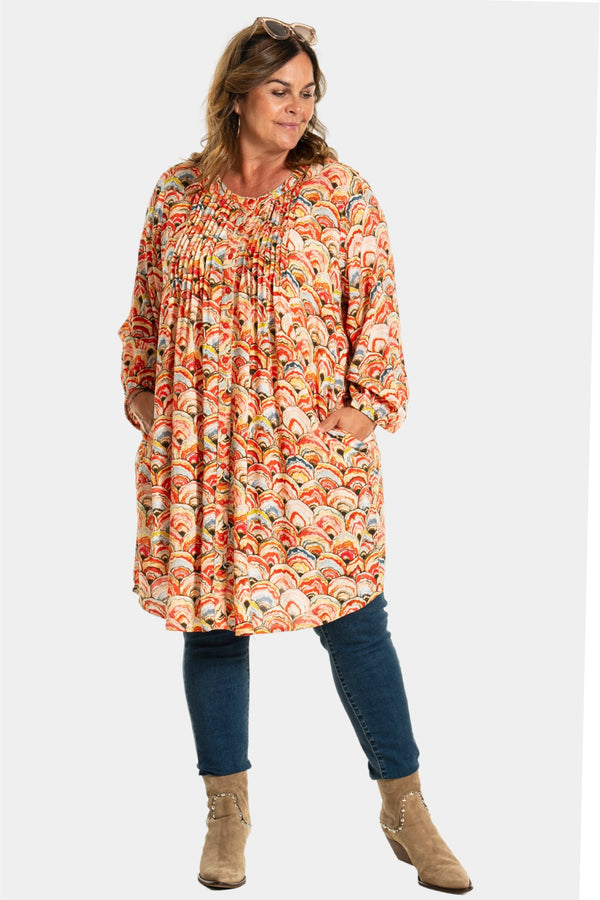 Gozzip Johanne Tunic Multi Color