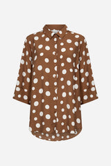 Wasabi Celia2 shirt toffee combi