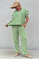 Gaspar Jada Blouse Green