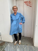 BOHO LOVE denim dress light blue