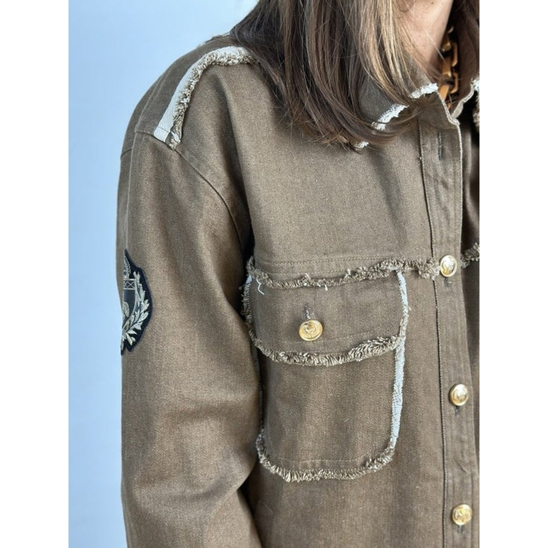 Gaspar New York jacket brown