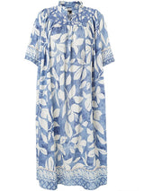 Gozzip joy dress blue/offwhite