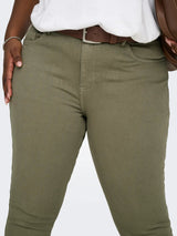 Only Carmakoma Willy Reg Capri Pant Mermaid