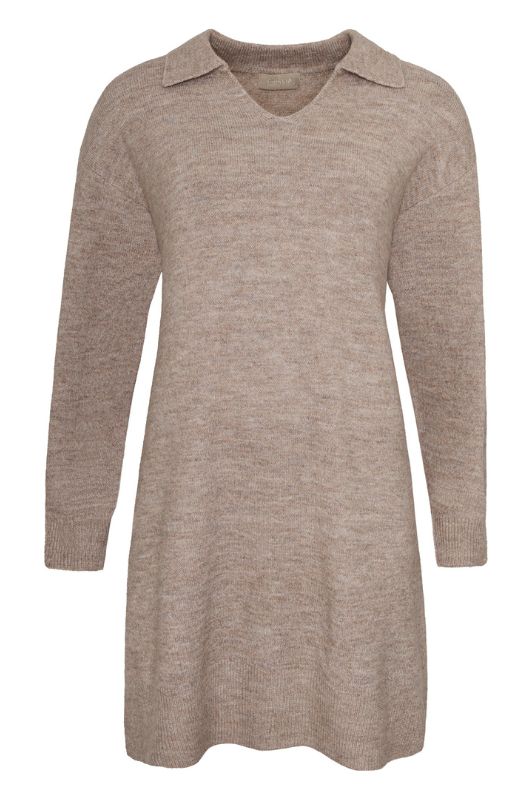 Ofeila Bea Knit Tunic Grey Melange