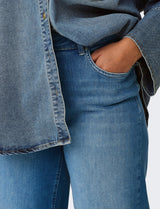 Only Carmakoma Willy Wide jeans medium blue