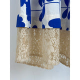 Gaspar Mumbai lace dress blue