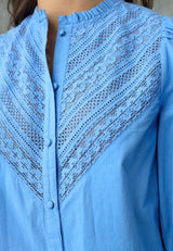 Love & Divine love805-2 Blouse Blue