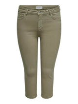 Only Carmakoma Willy Reg Capri Pant Mermaid