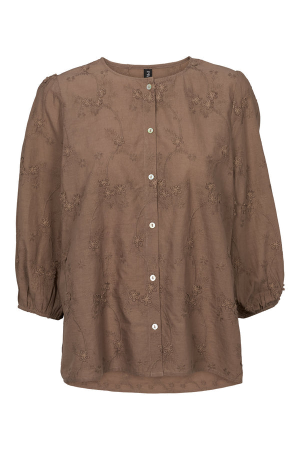 Prepair Alma blouse mushroom