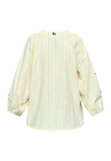 Love & Divine Love1597 blouse straw stripes