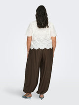 Only Carmakoma Camille harem pant chokolate martini