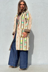 Gaspar Bruxelles coat multicolour
