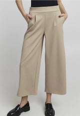 Ichi Kate Sus wide pants doeskin