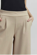 Ichi Kate Sus wide pants doeskin