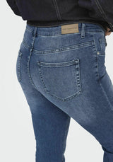 Only Carmakoma  Willy flared bootcut jeans  dark blue denim