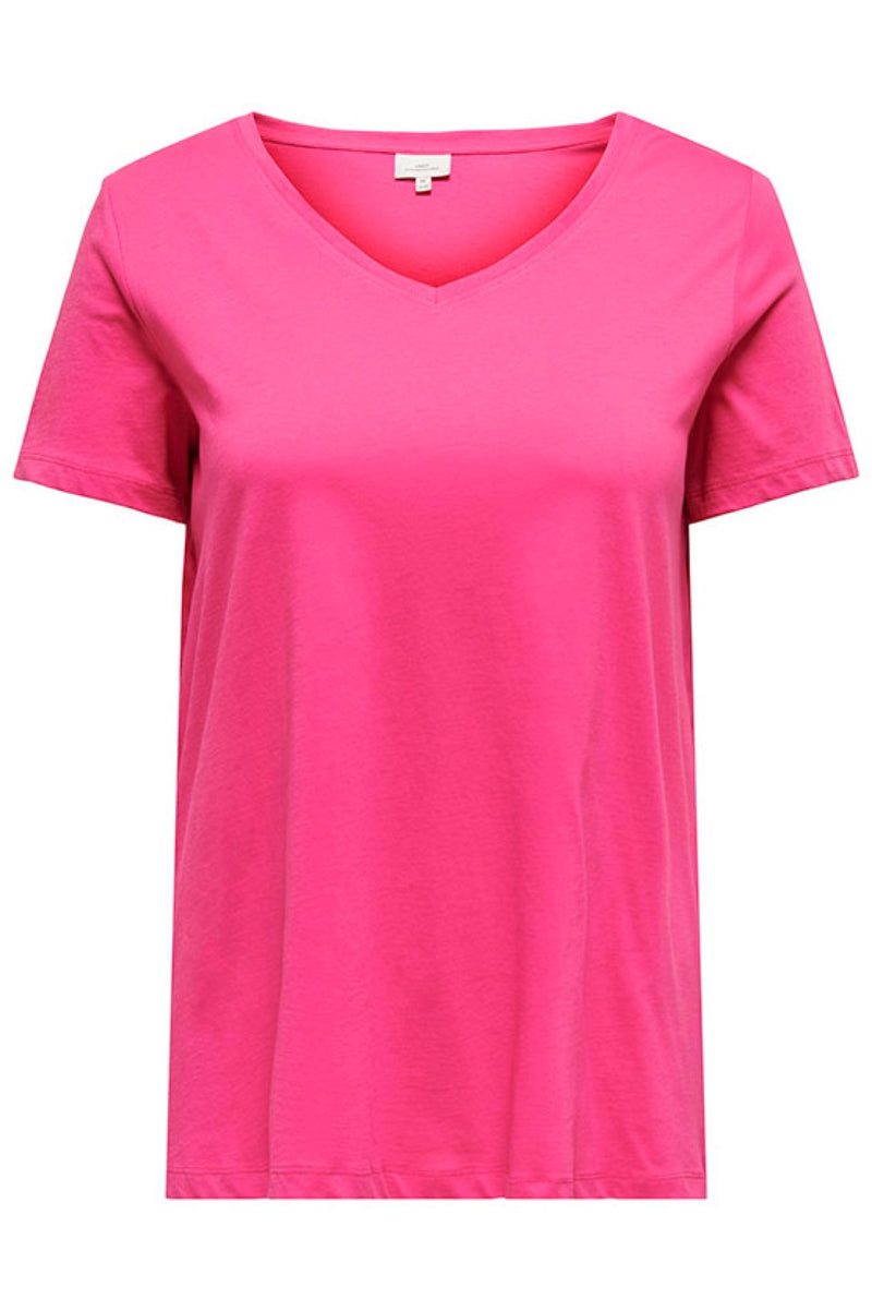 Only Carmakoma Bonnie t-shirt pink