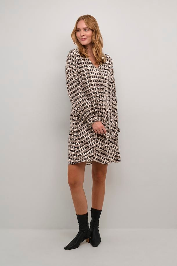 Culture Bello short dress pale mauve