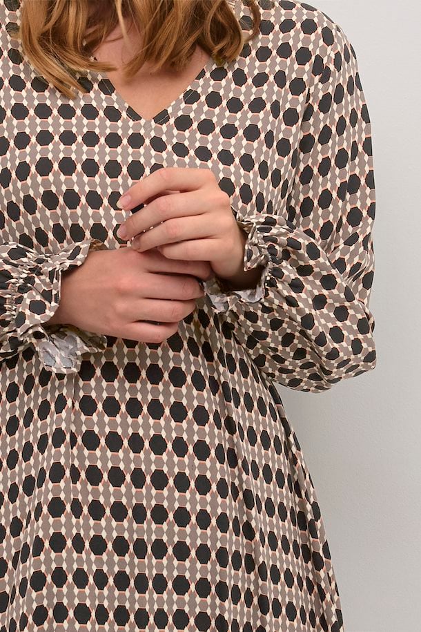 Culture Bello short dress pale mauve