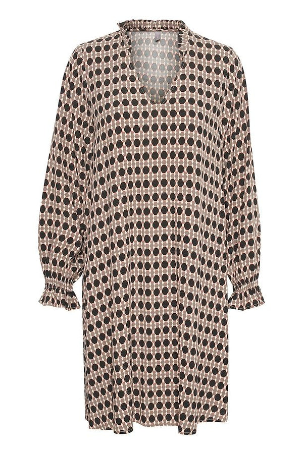Culture Bello short dress pale mauve