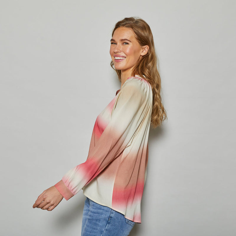 Allweek Gaby shirt rosa pink mix