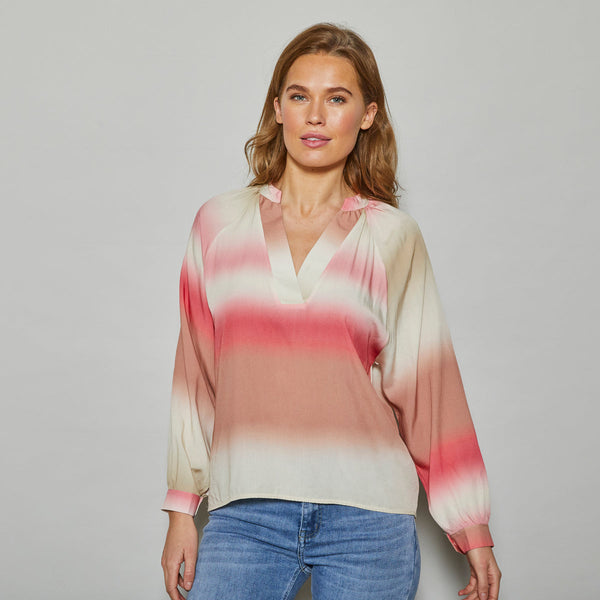 Allweek Gaby shirt rosa pink mix