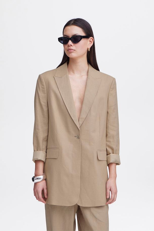 Ichi Lino blazer natural