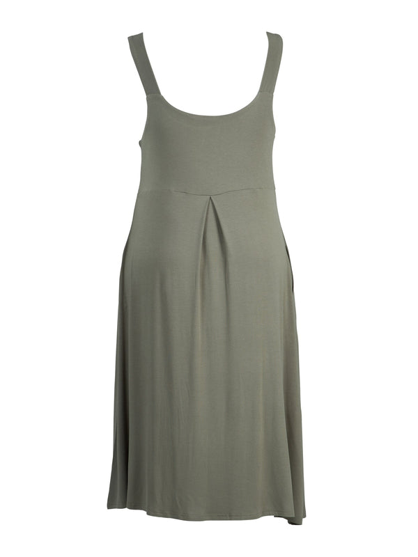Zoey Holly dress vetiver støvet grøn