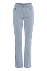 Pulz Nolly striped pants straight