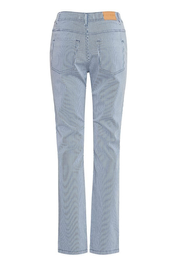 Pulz Nolly striped pants straight