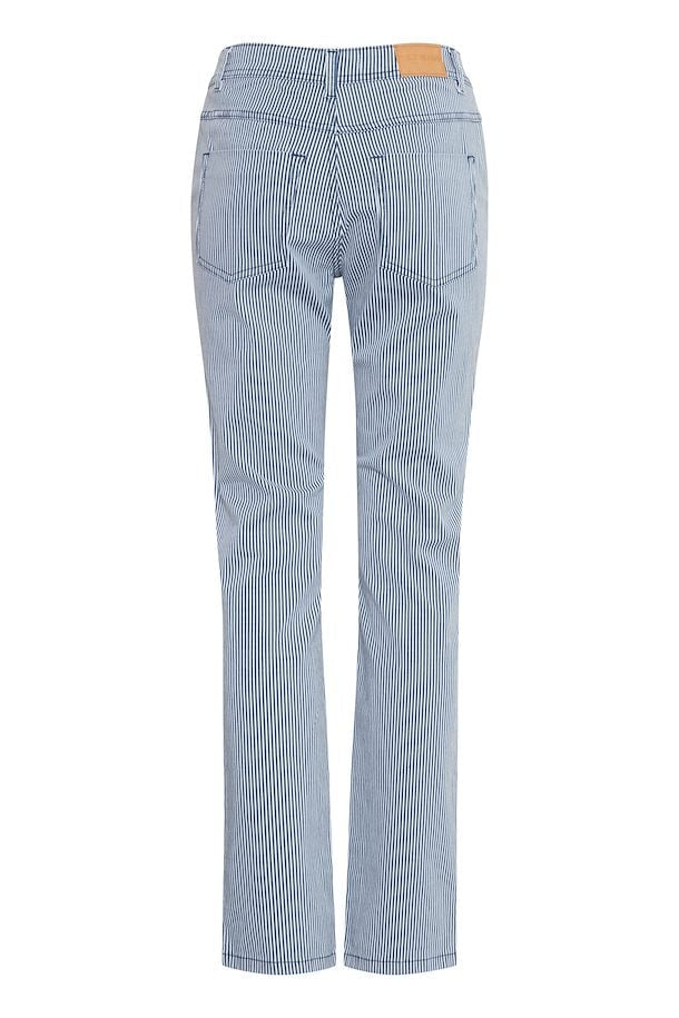 Pulz Nolly striped pants straight