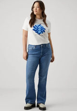 Only Carmakoma Myka life t-shirt white