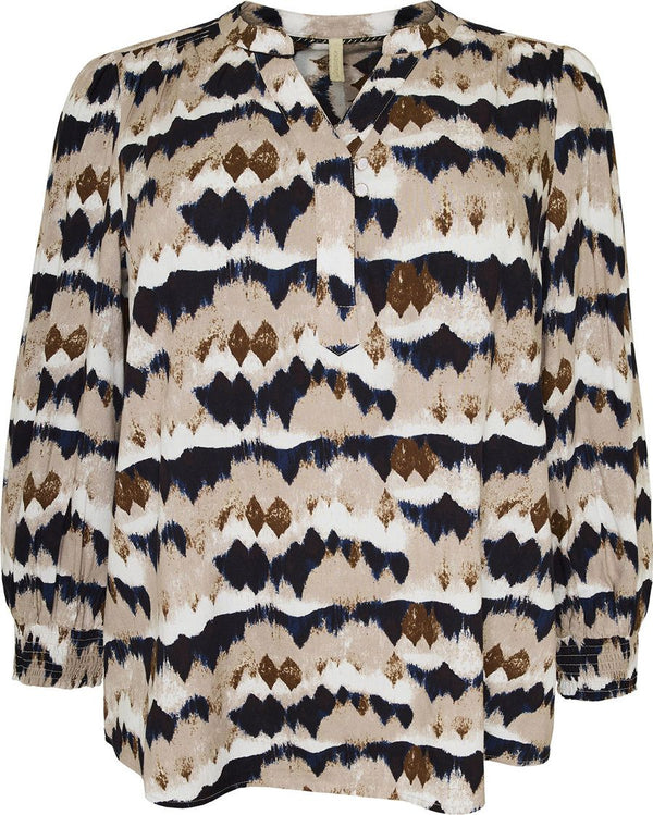 Cassiopeia Lucille blouse sand combi