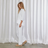 Allweek Guang linnen pant white