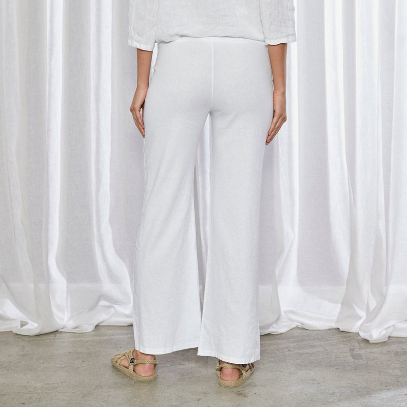 Allweek Guang linnen pant white
