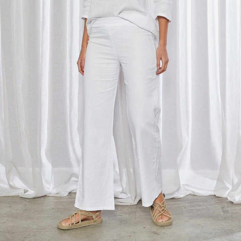 Allweek Guang linnen pant white